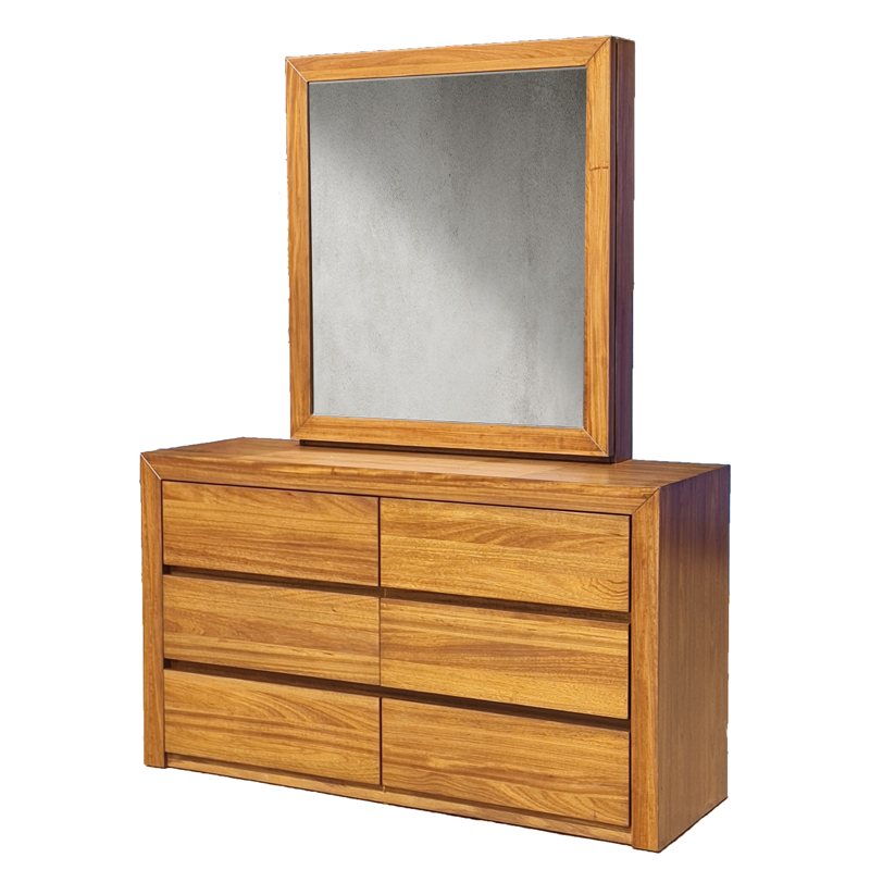 Lisbon Dressing Table and Mirror